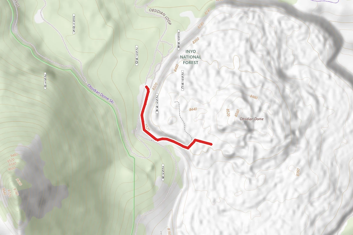 Obsidian Dome Trail