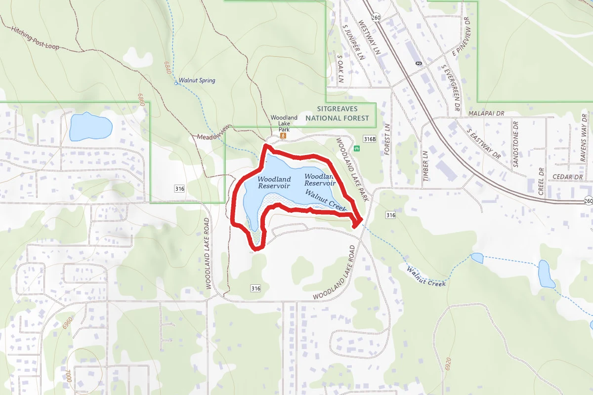 Woodland Lake Trail