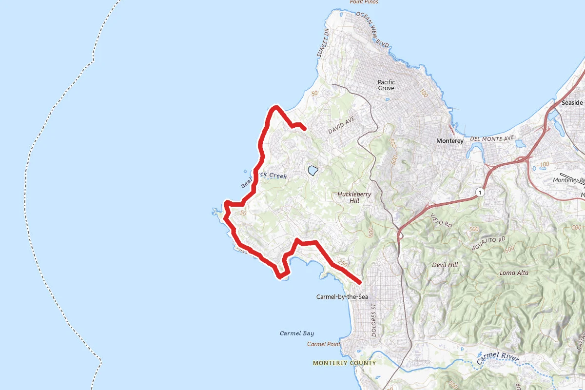 17-Mile Drive to Carmel Road Ride