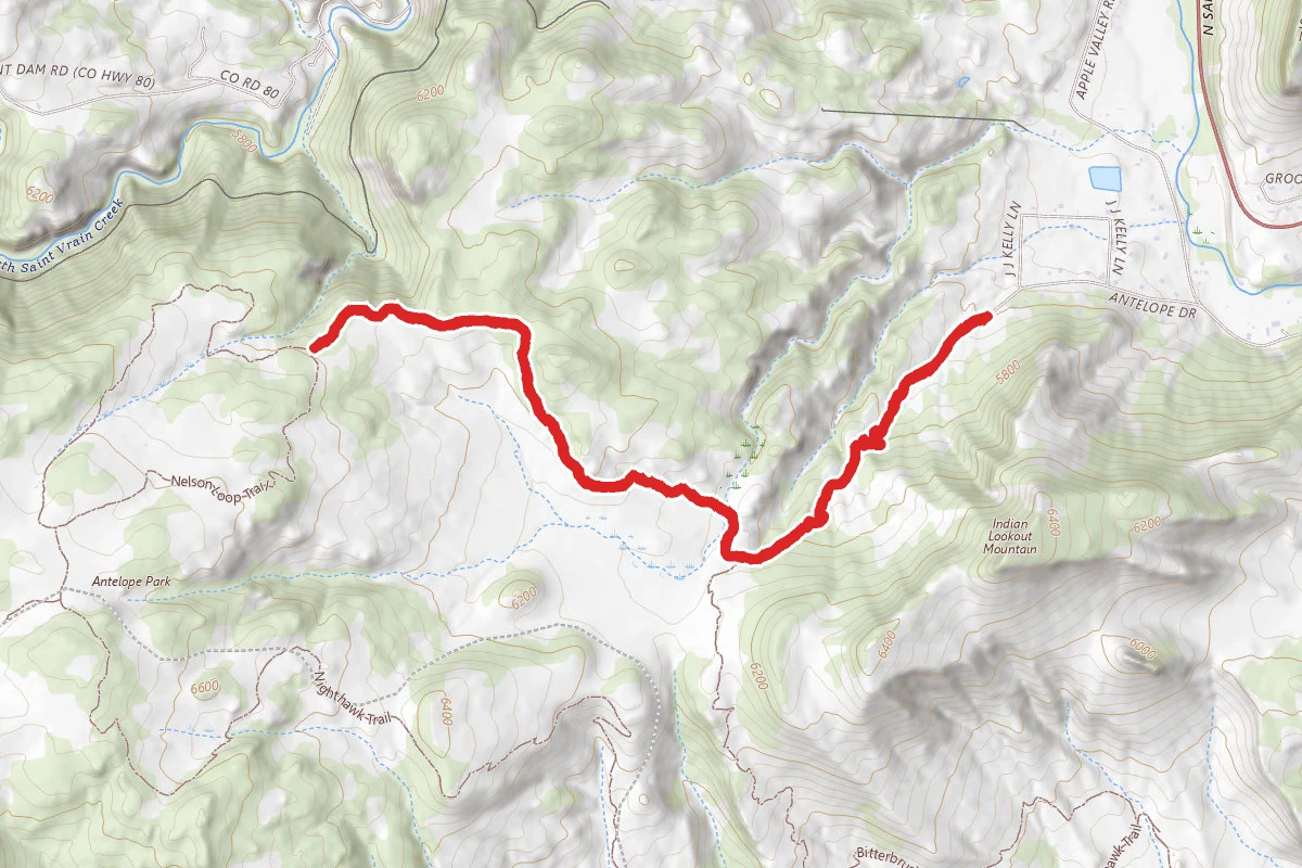 Antelope and Bitterbrush Trails