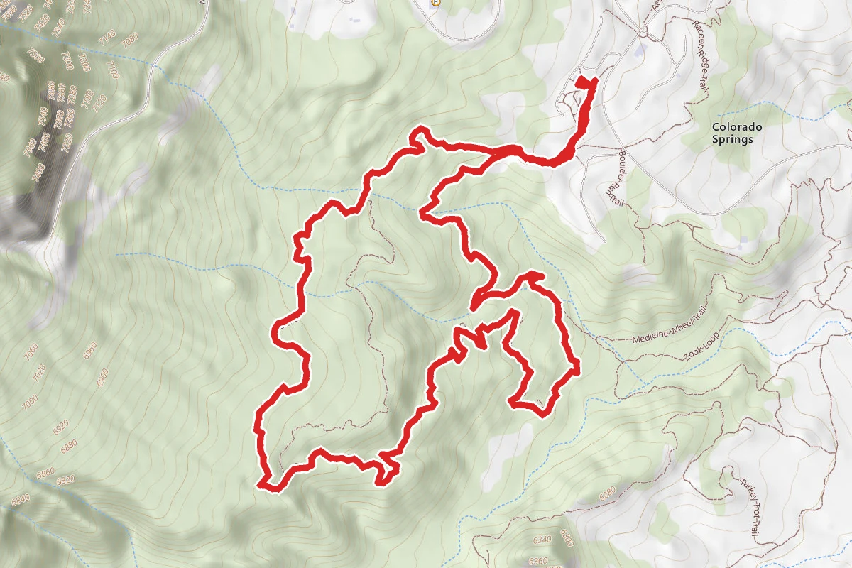 Cougar's Shadow and Blackmer Loop