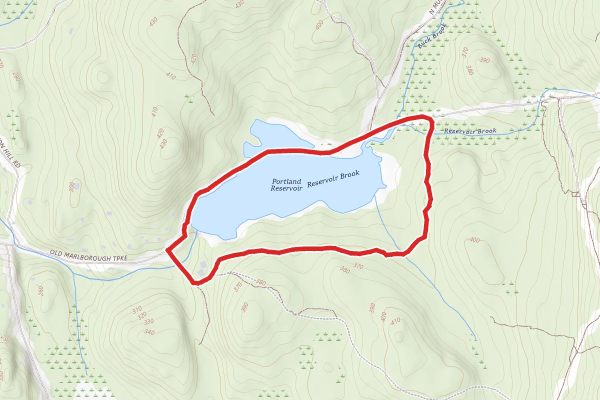 Portland Reservoir Loop (Red Blazes)