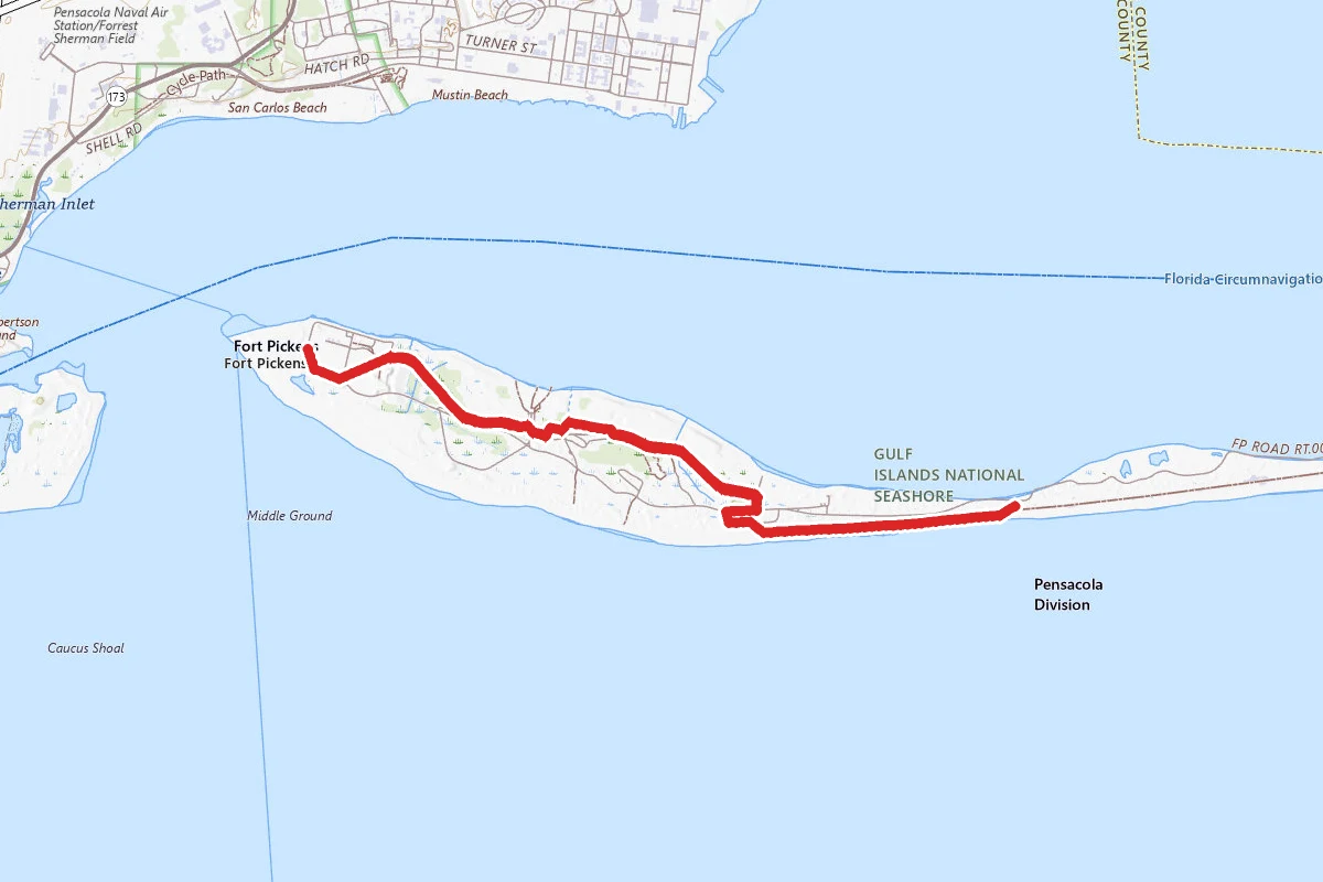 Fort Pickens Trail