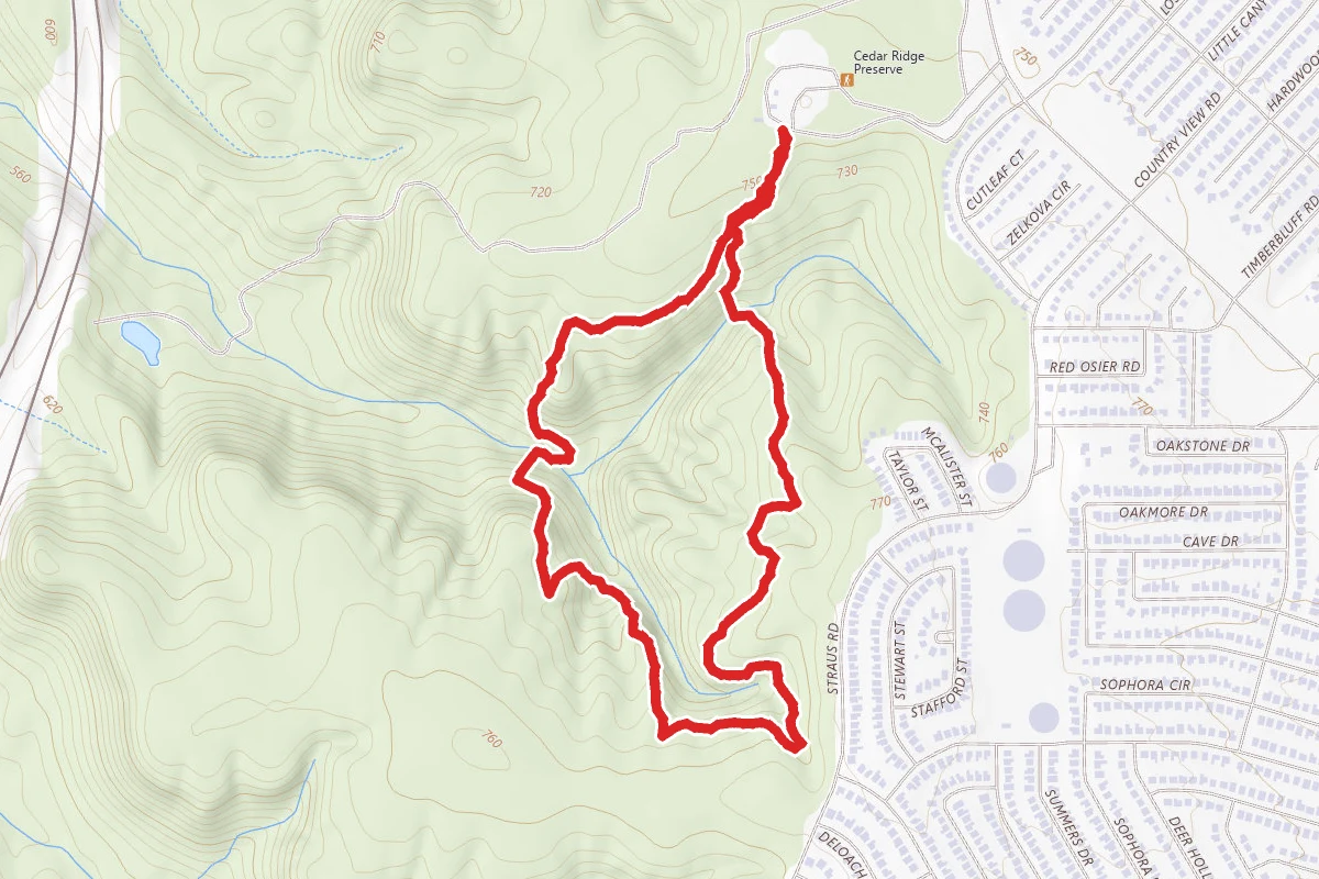 Cedar Brake Trail
