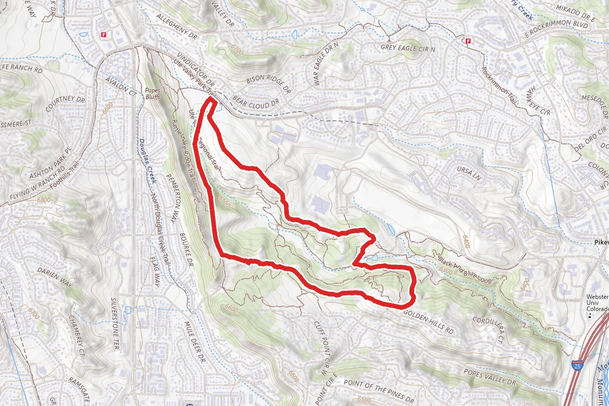 Ute Valley Park Loop Trail