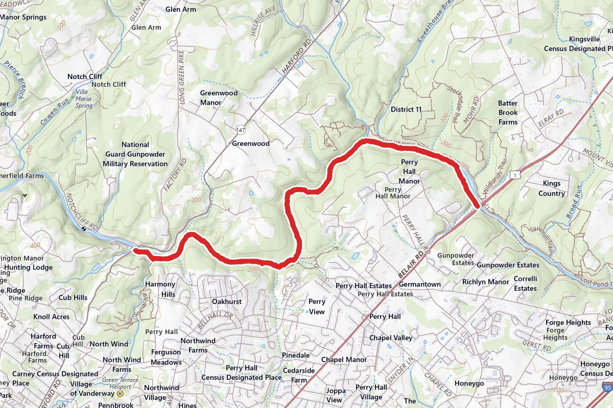 Big Gunpowder Falls Trail