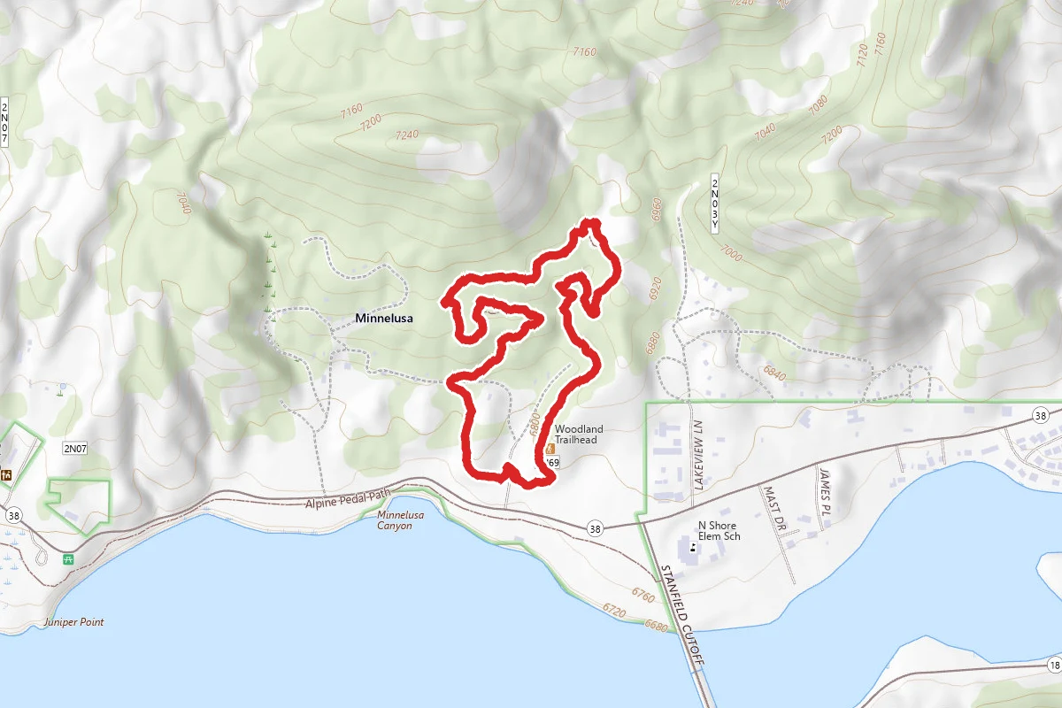 Bear Lake Woodland Trail