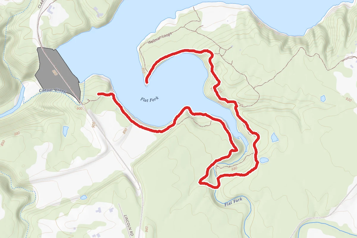 Flat Fork Ridge Trail