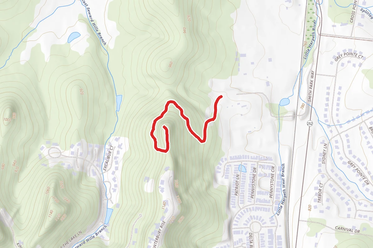Enid's Eyrie Point via Red Trail