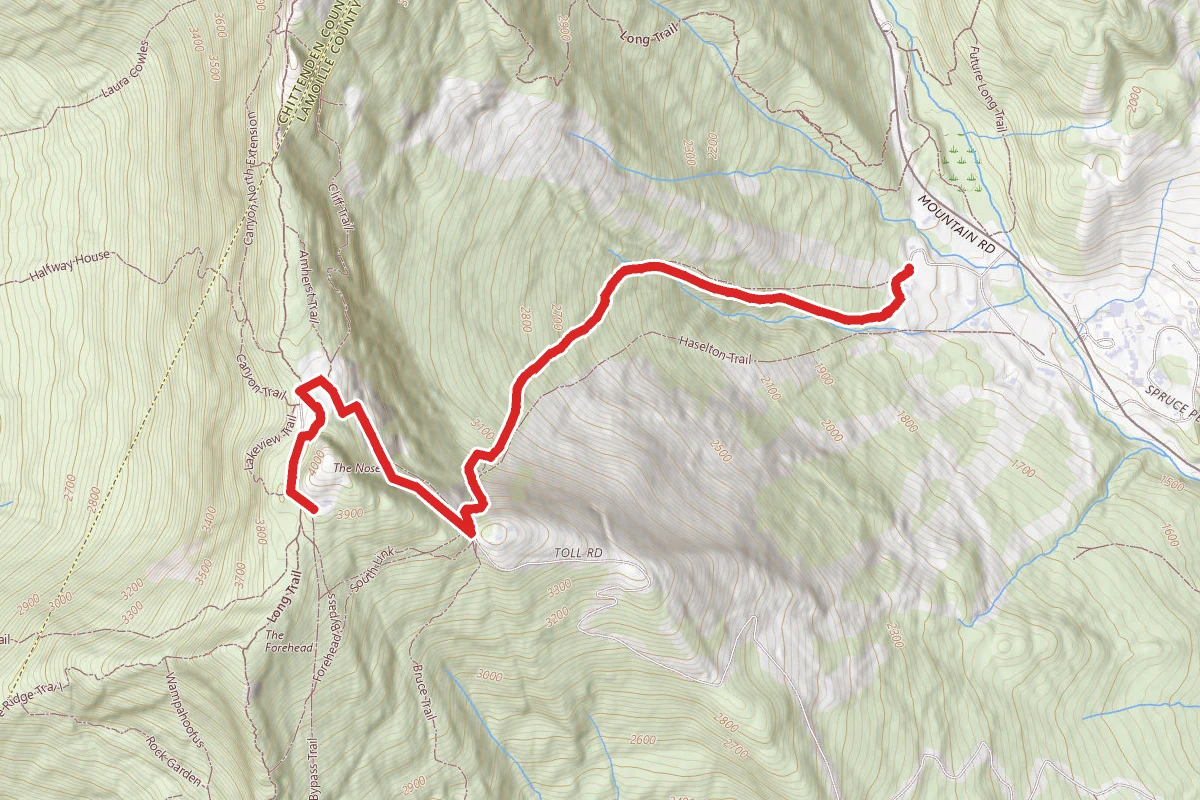 The Nose via Haselton Trail