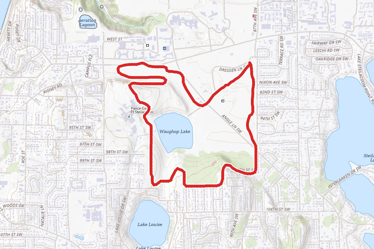 Waughop Lake MTB Course