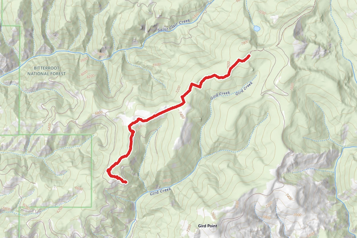 Gird Creek/Middle Ridge