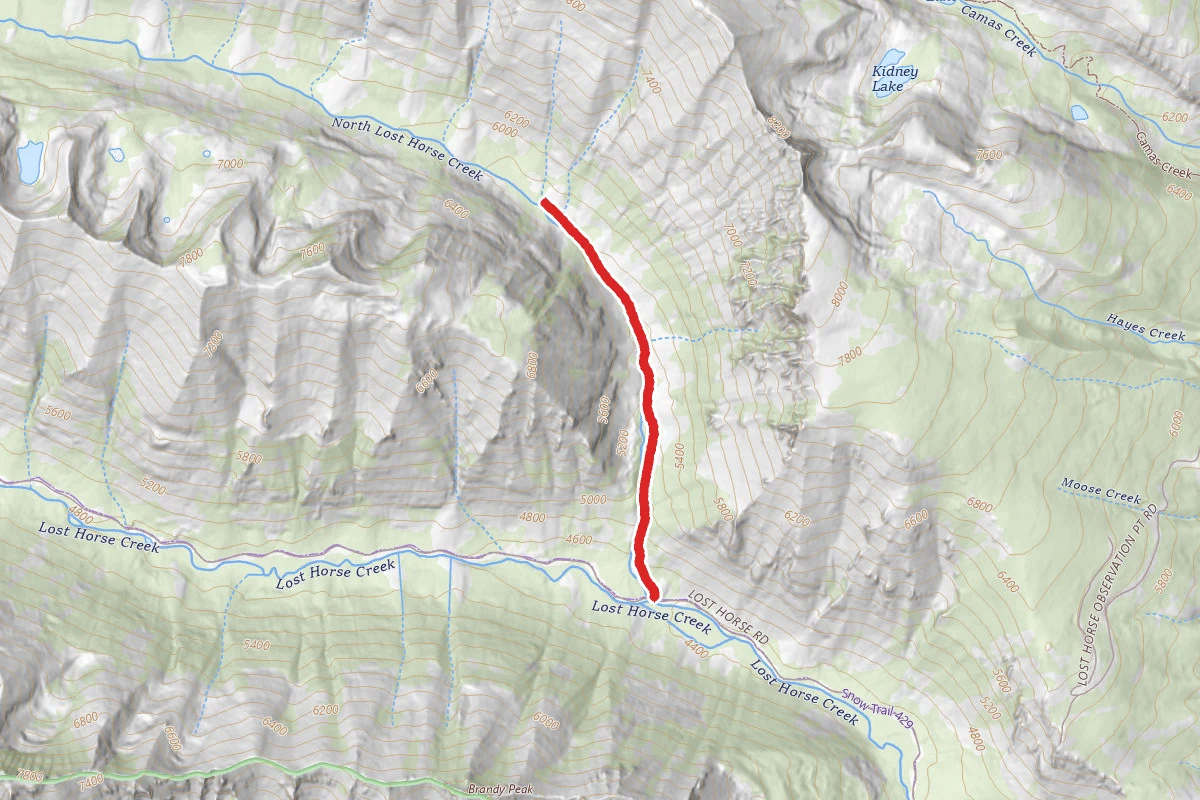 North Fork Lost Horse