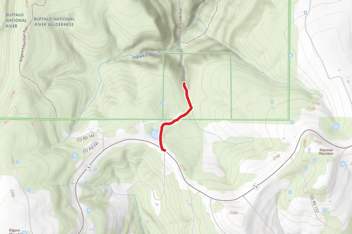 Hammerschmidt Falls Trail