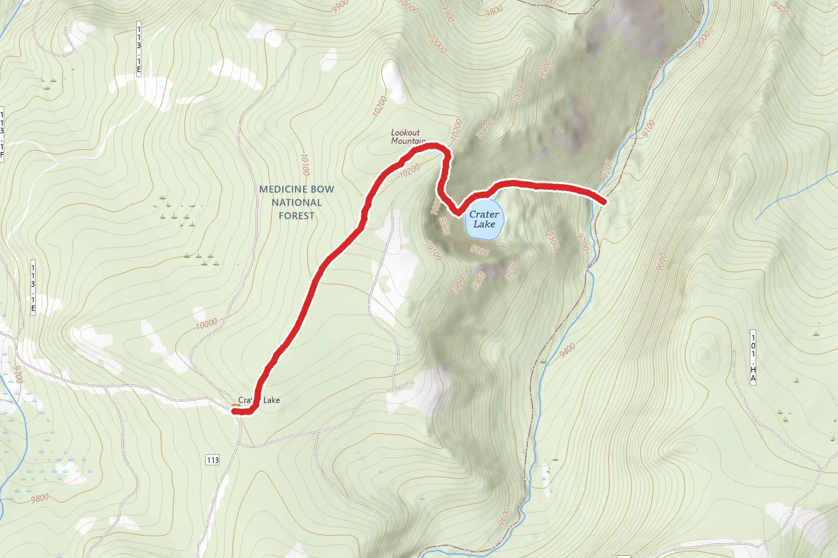 Crater Lake Trail