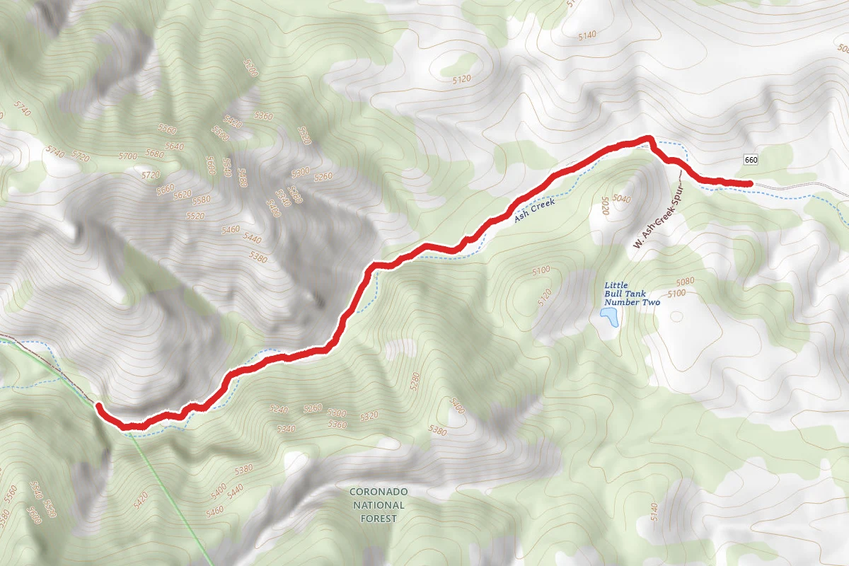 W. Ash Creek Spur