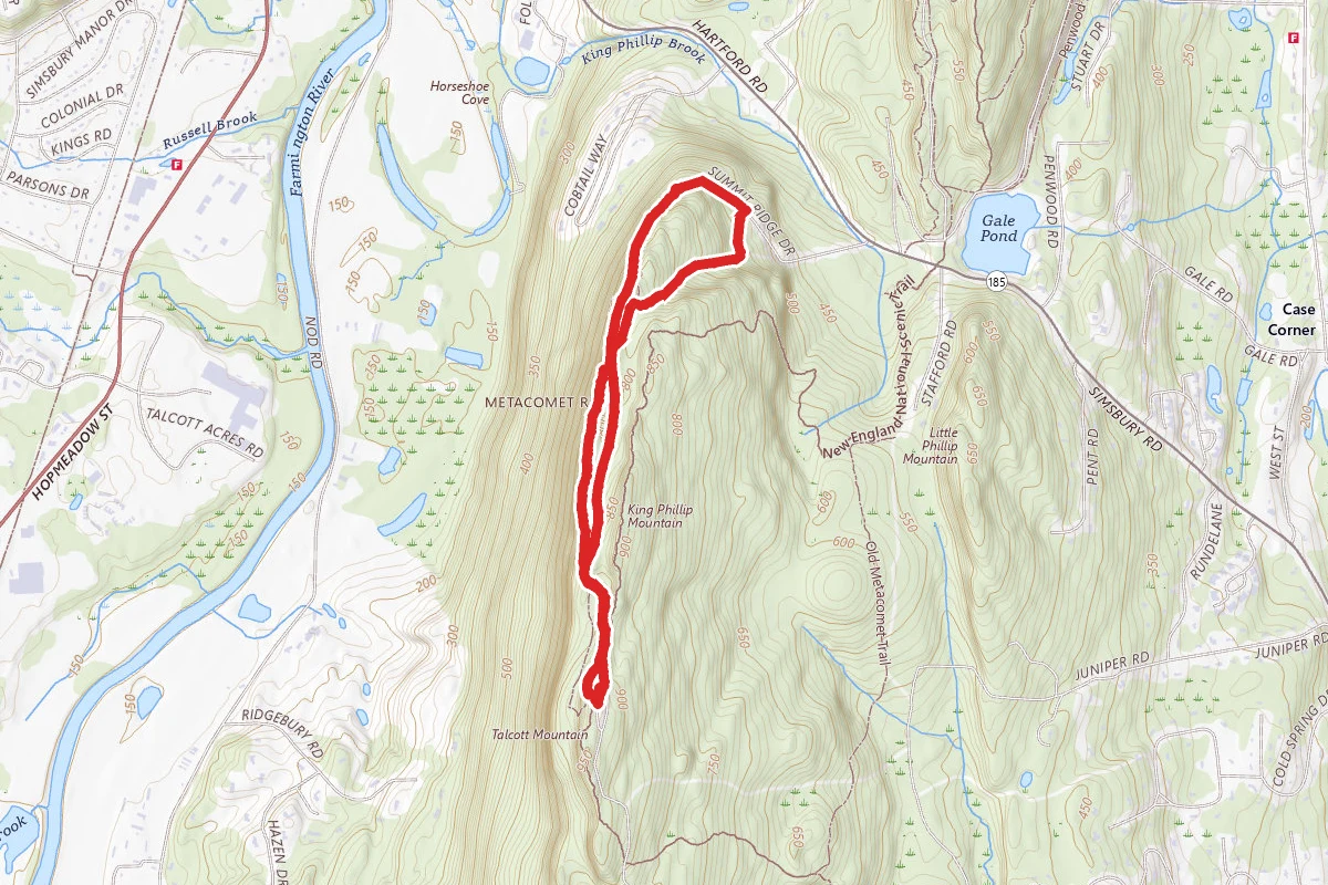 Talcott Mountain Trail