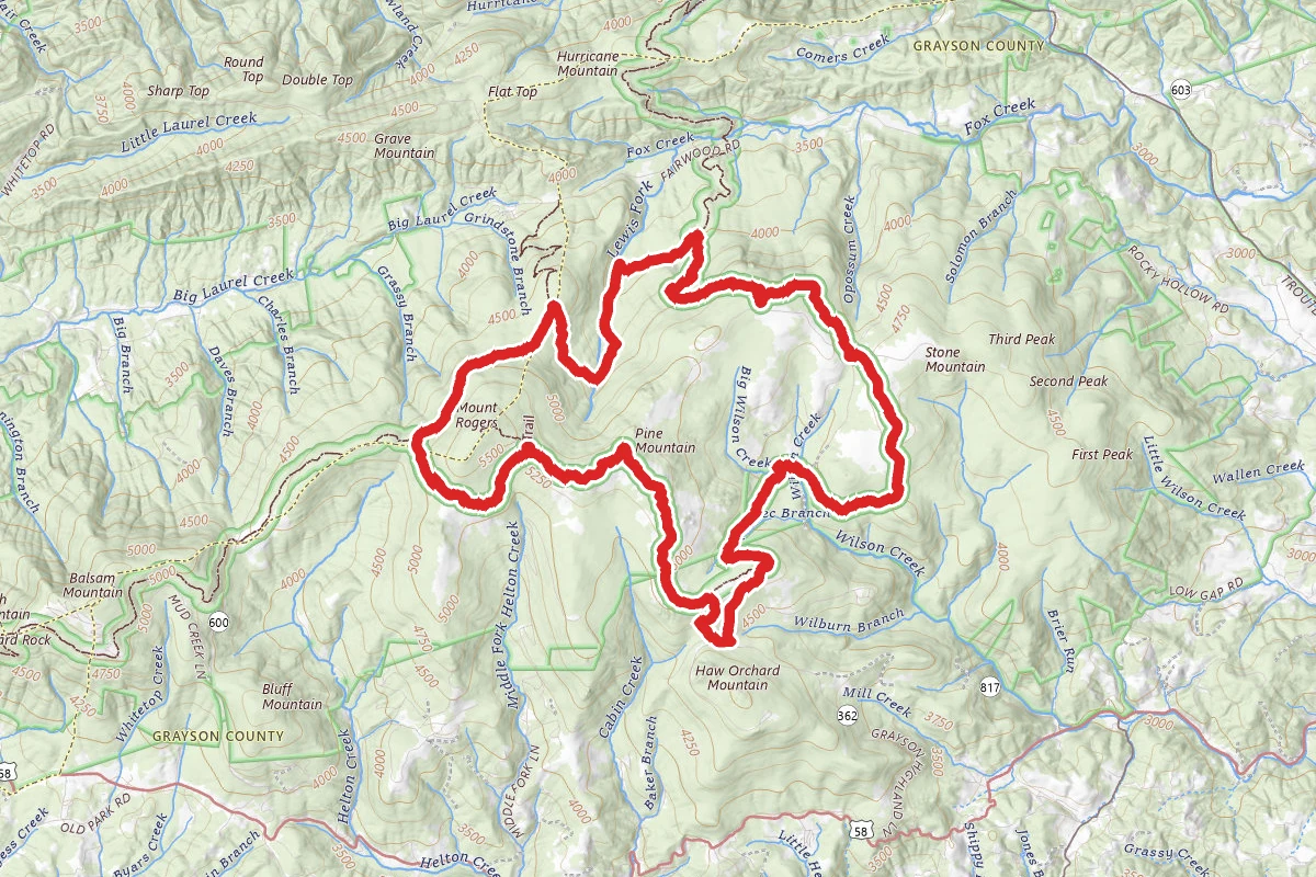 Mount Rogers Loop Trail