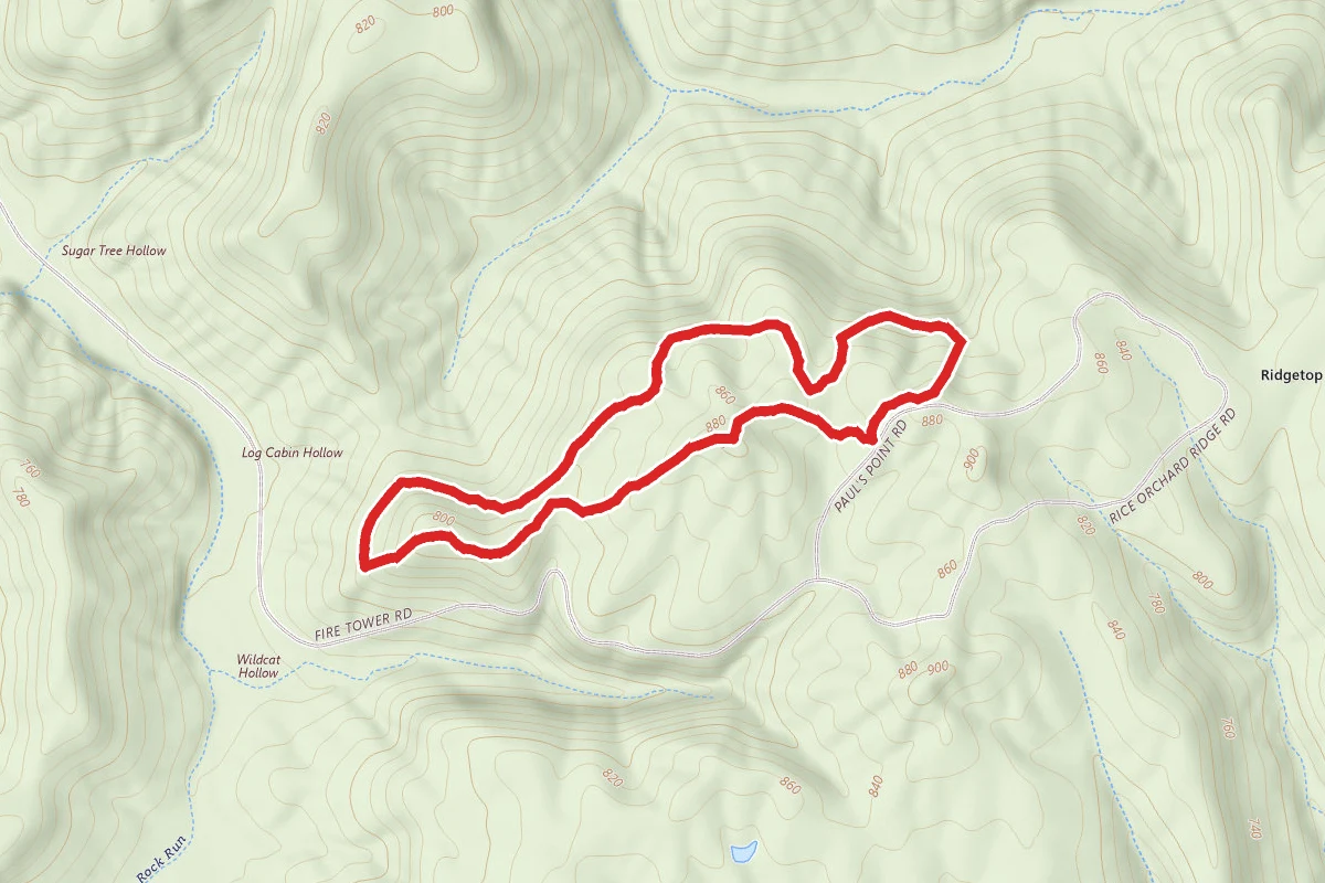Iron Ore Hill Loop Trail