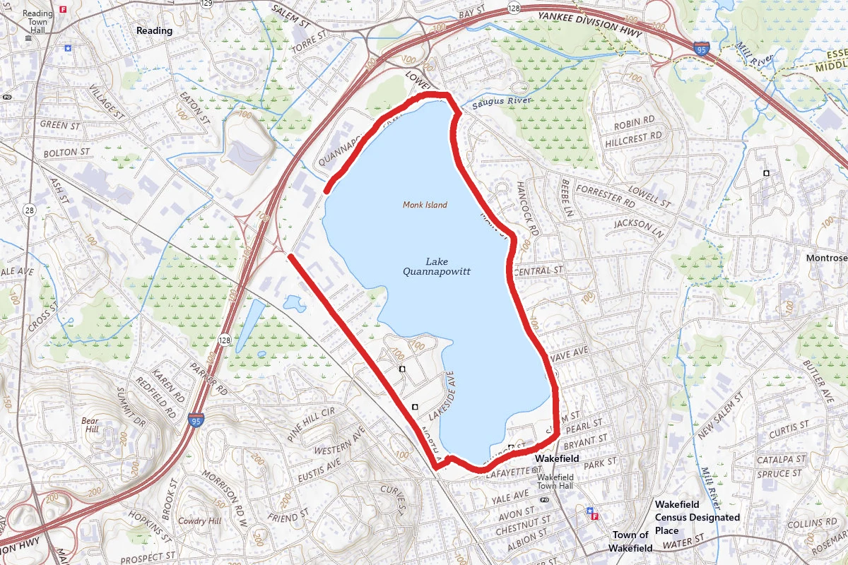Lake Quannapowitt Trail