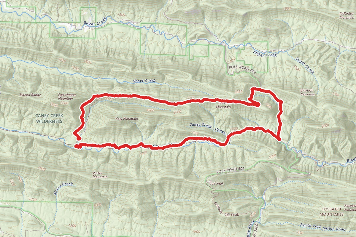 Buckeye and Caney Creek Loop