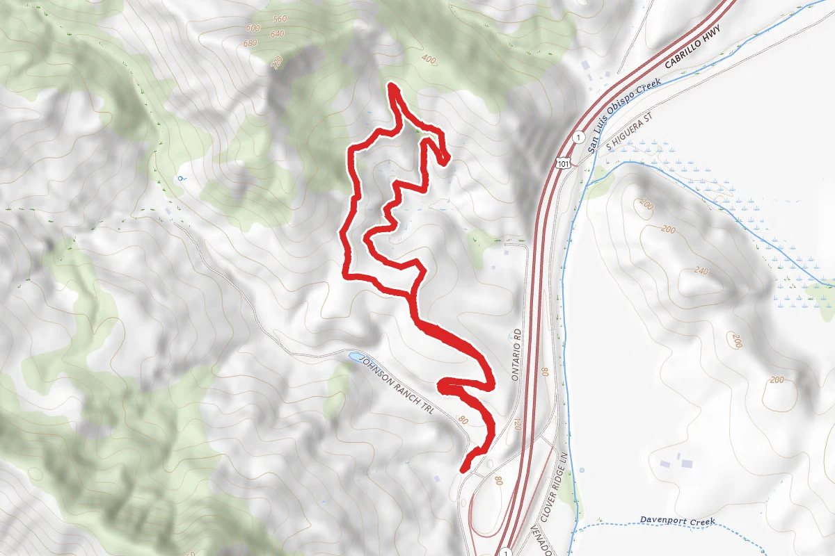 Johnson Ranch to Filipponi Trail