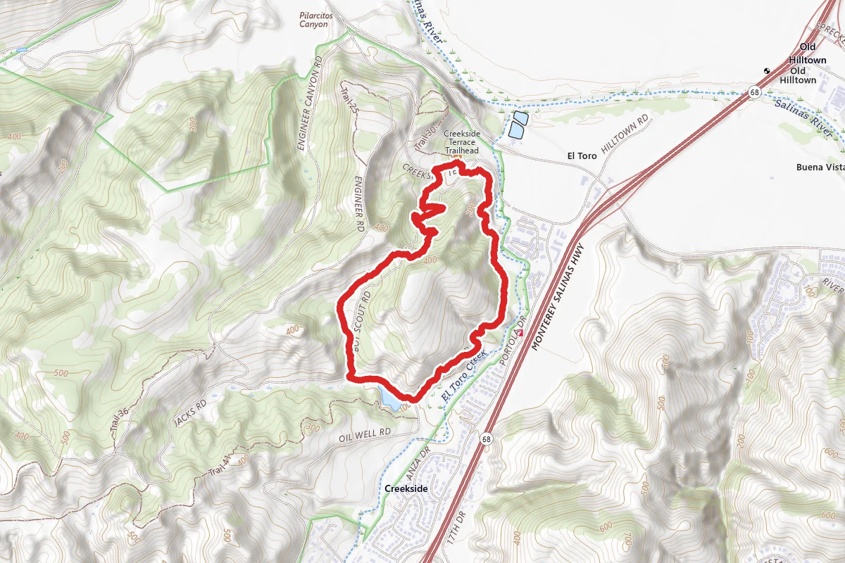 Trail1, Trail 72, and Trail 31 Loop