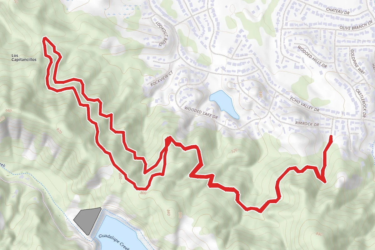 Webb Canyon, New Almaden and Mine Hill Loop