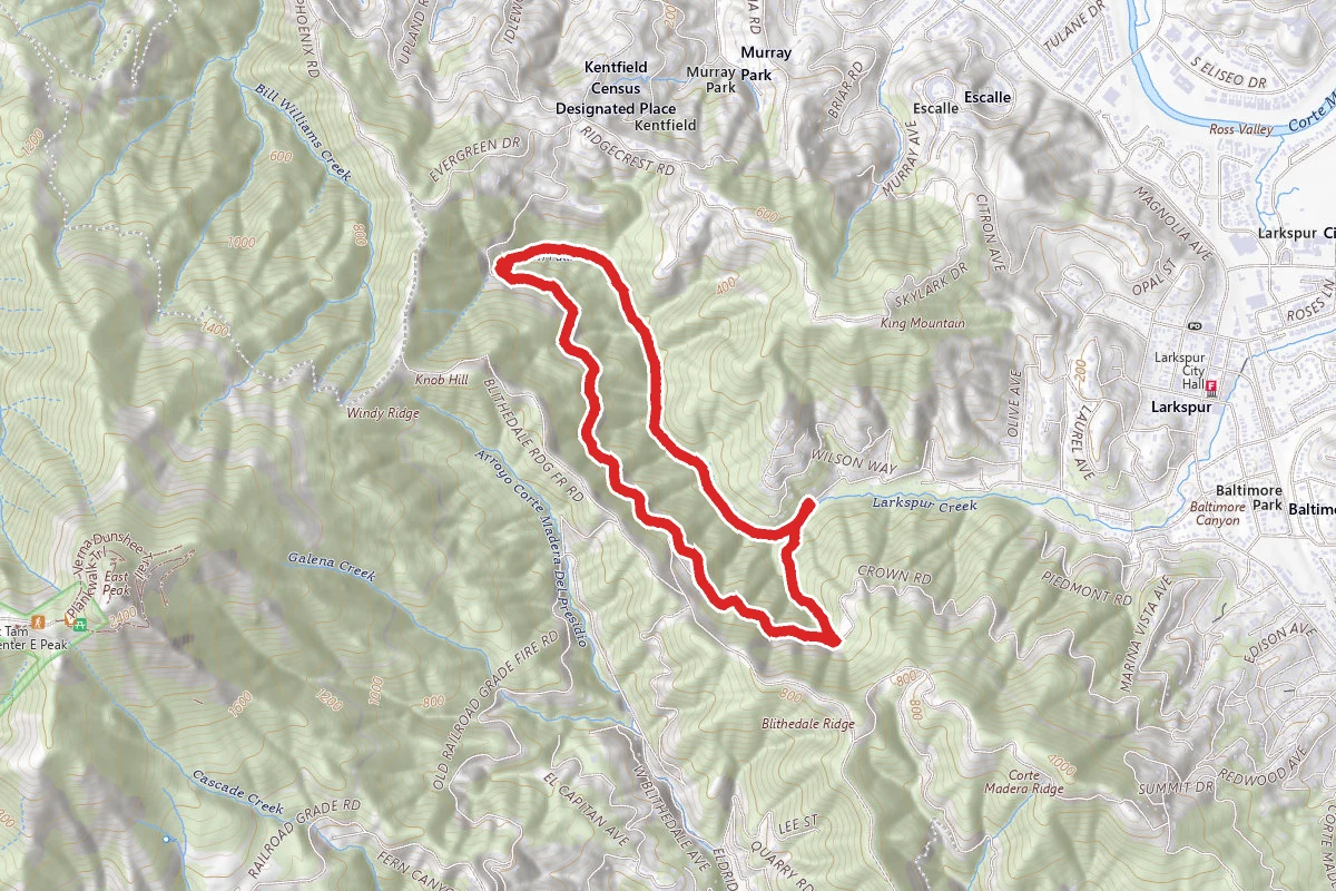 Dawn Falls Trail Loop