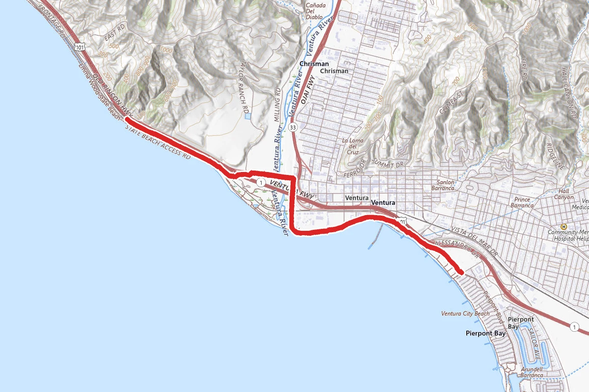 Omer Rains Coastal Bikeway