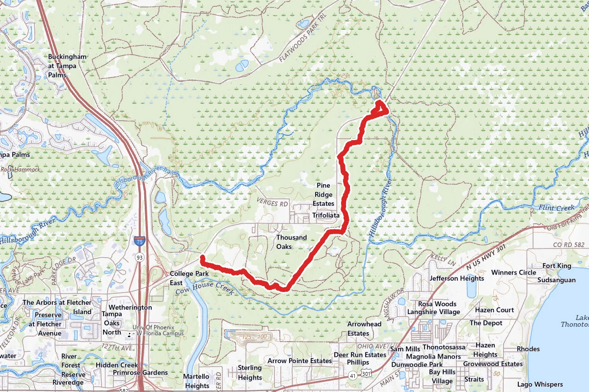Morris Bridge Bike Trail