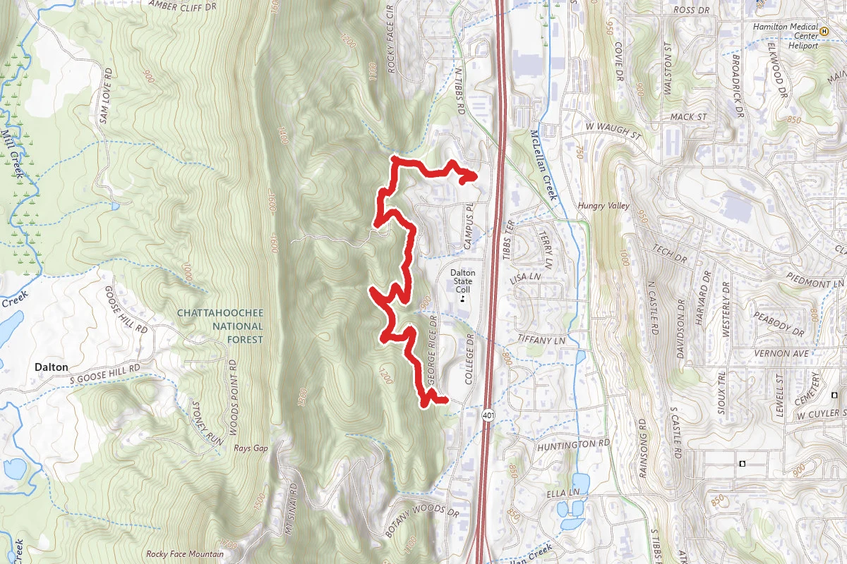 Cascade Trail (DSC Campus)