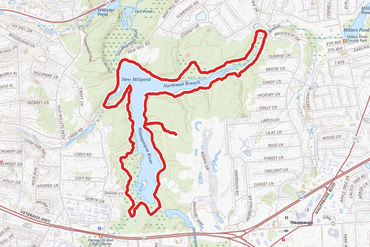Blydenburgh County Park Stump Pond Loop