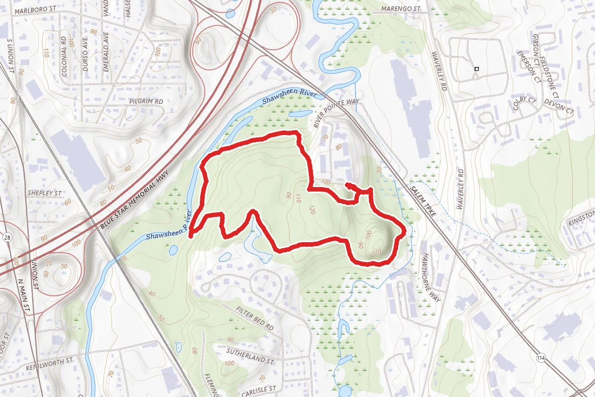 Den Rock Park Trail