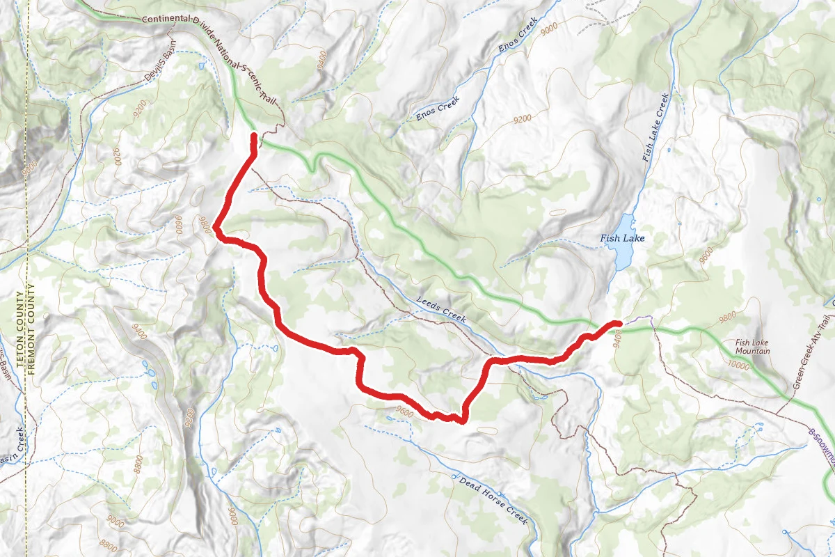 F Snowmobile Trail