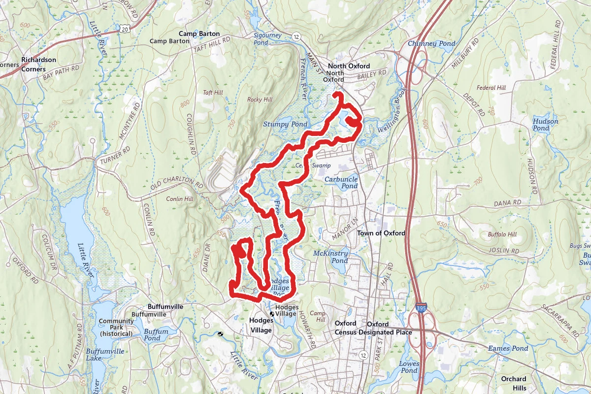 Hodges Dam East Loop