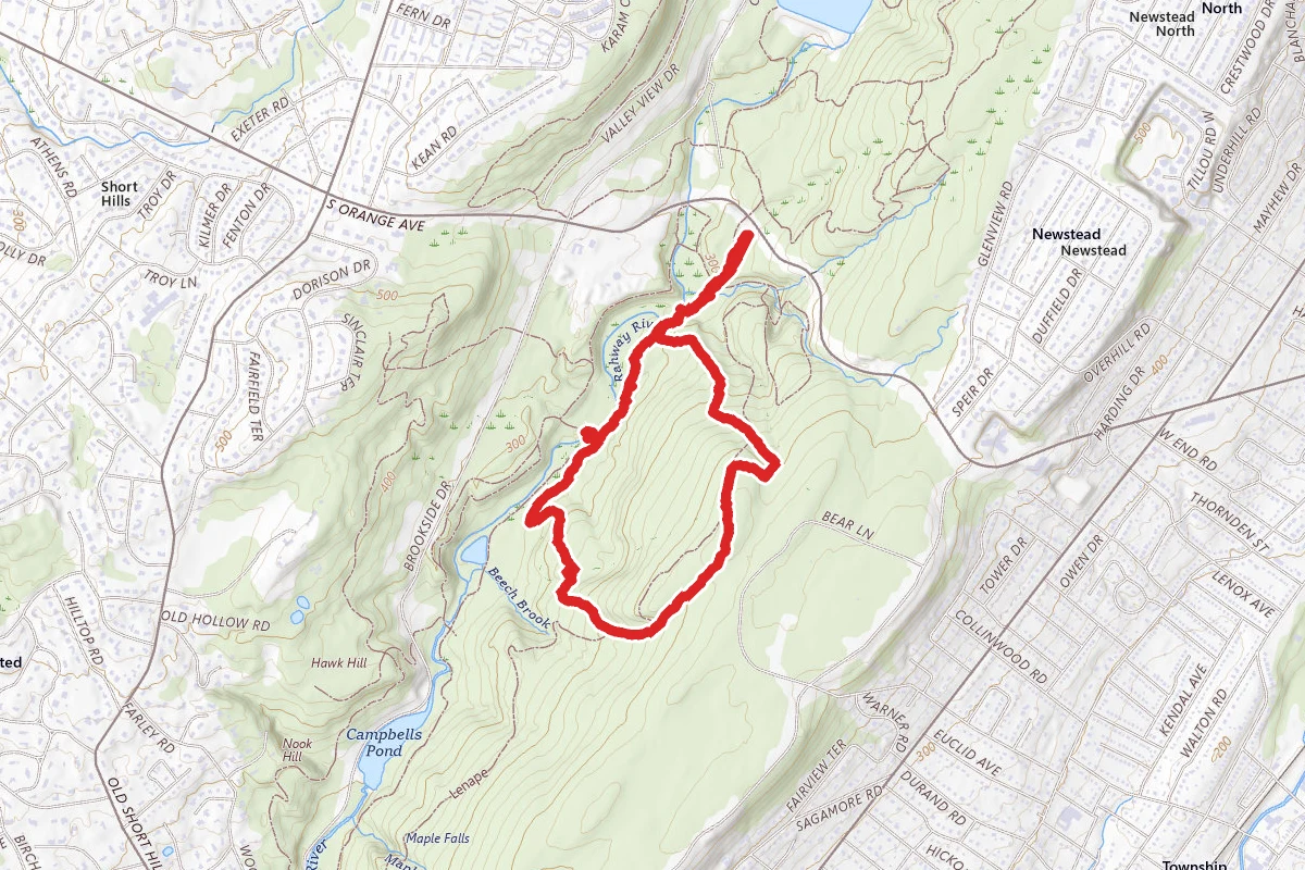 River, Overlook and Balls Bluff Trail Loop