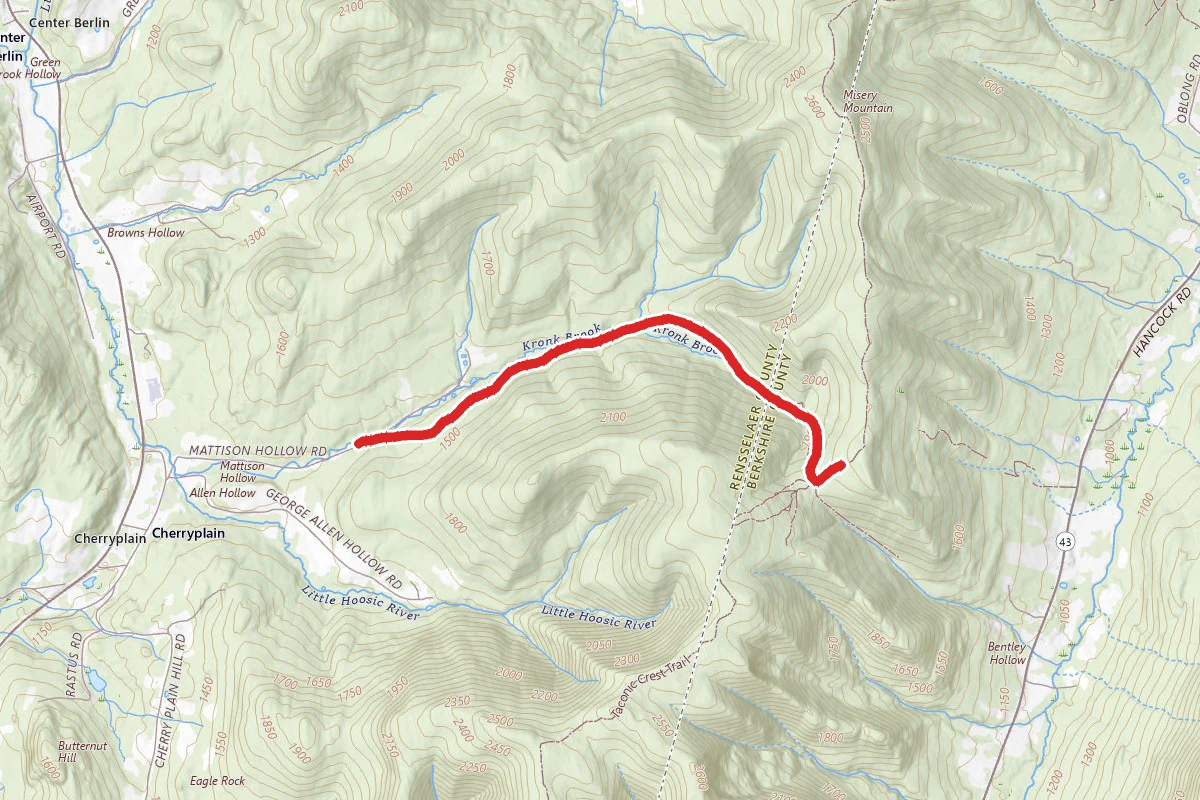 Mattison Hollow Trail