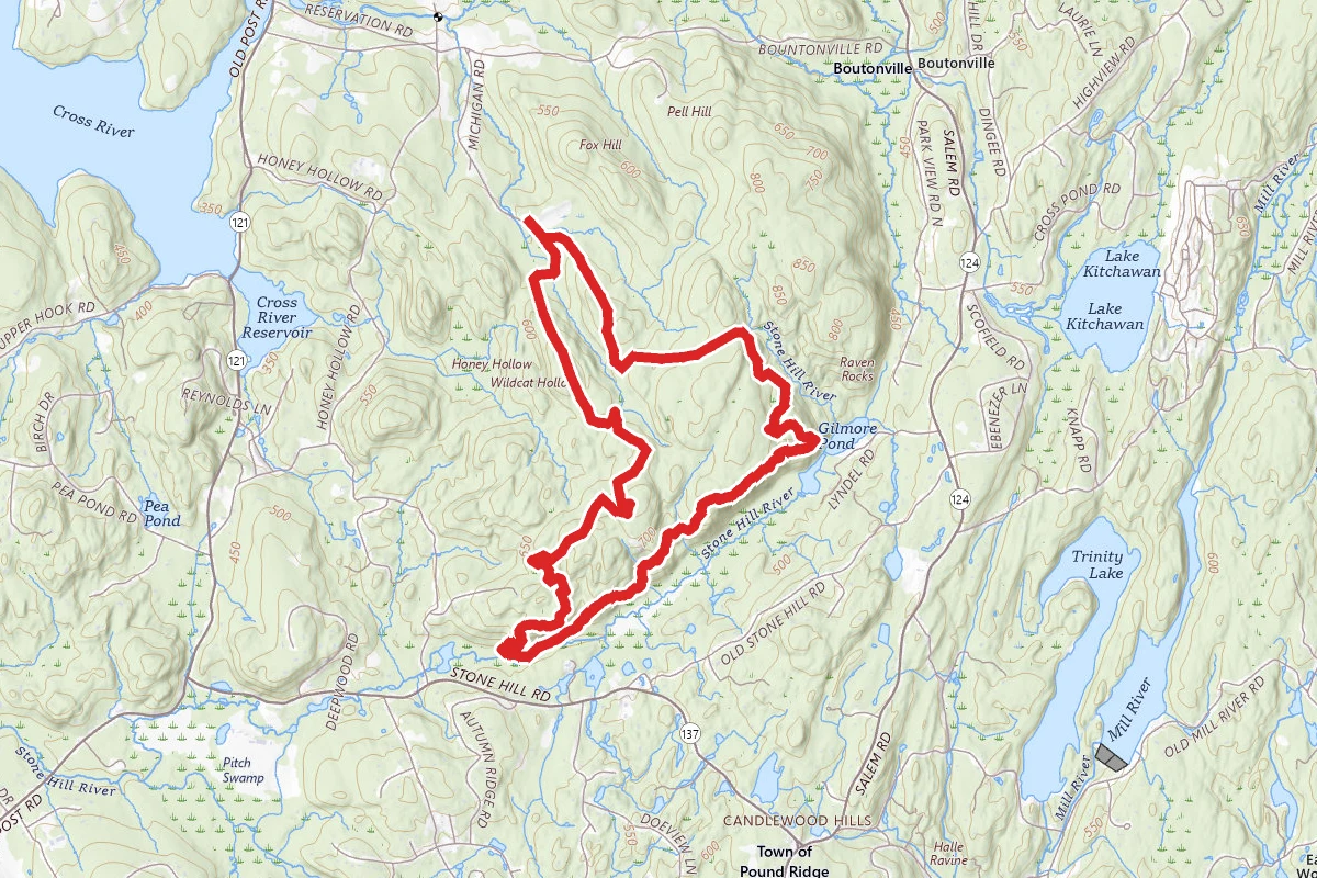 Rock Trail Pound Ridge