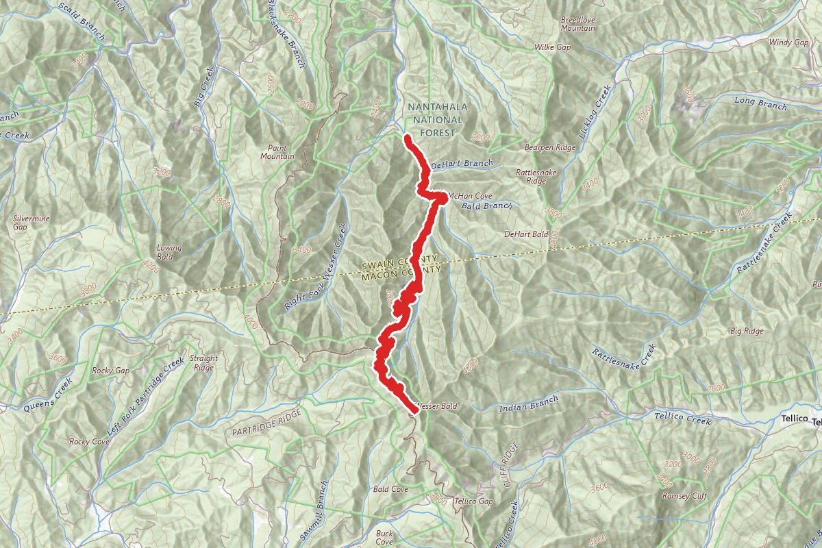 Wesser Creek Trail