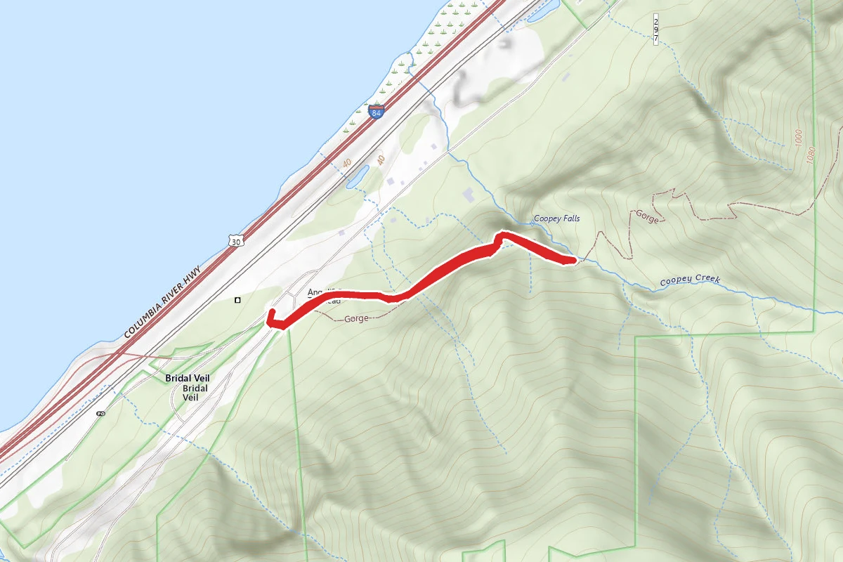 Coopey Falls Trail