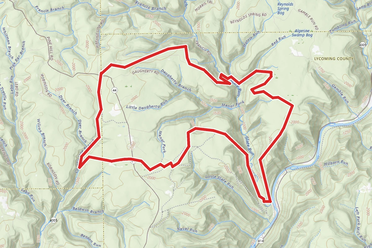 Black Forest North Loop Trail