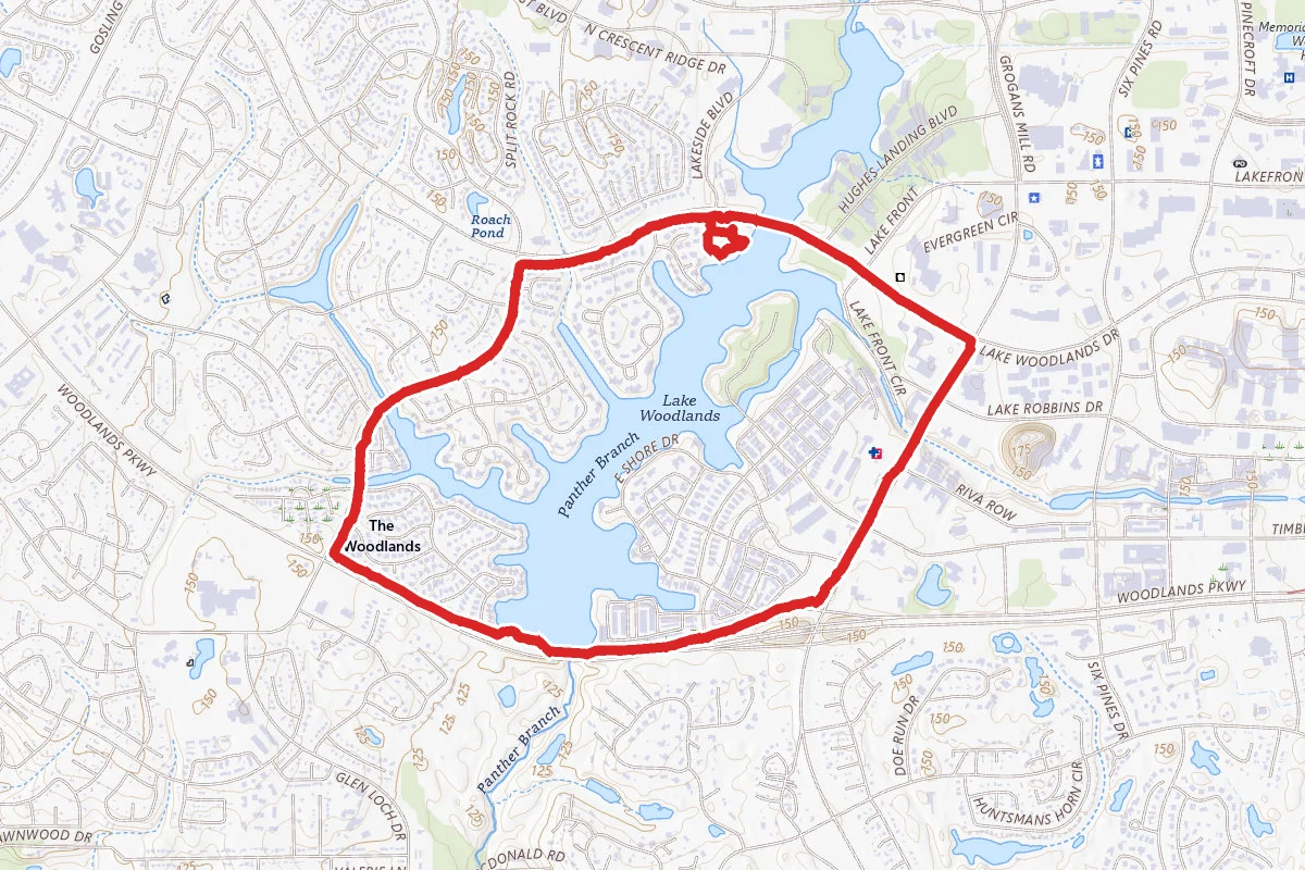 Lake Woodlands Trail