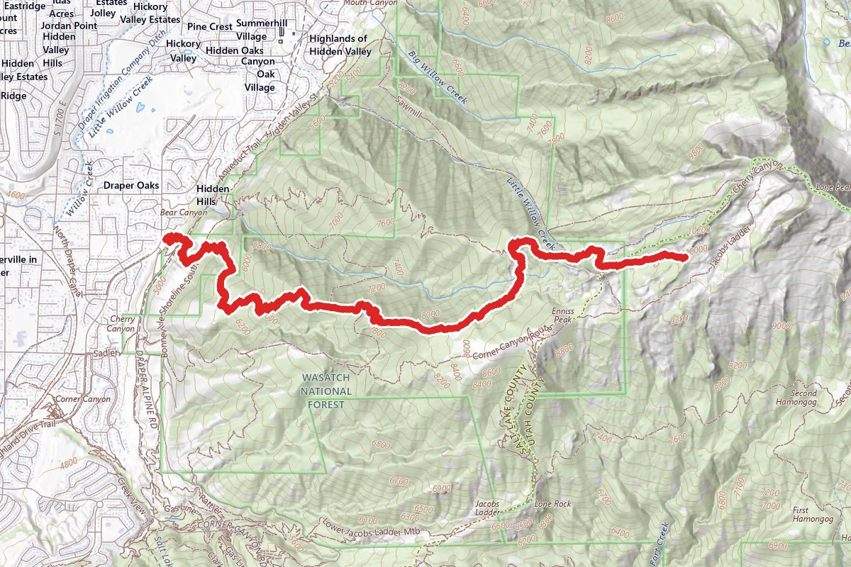 Cherry Canyon Trail