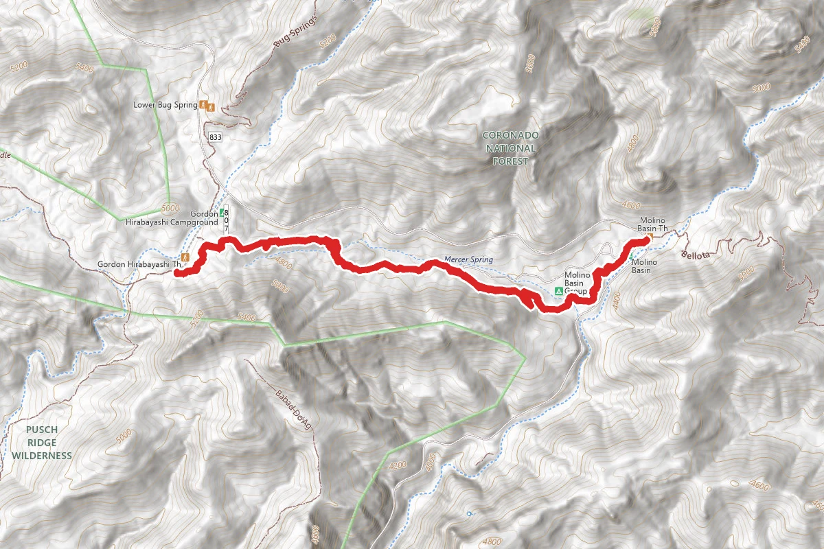 Molino Basin Trail