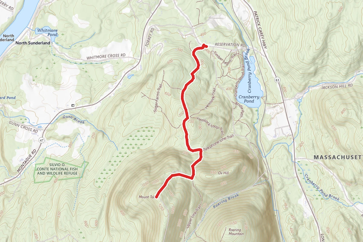 Mount Toby via Robert Frost Trail