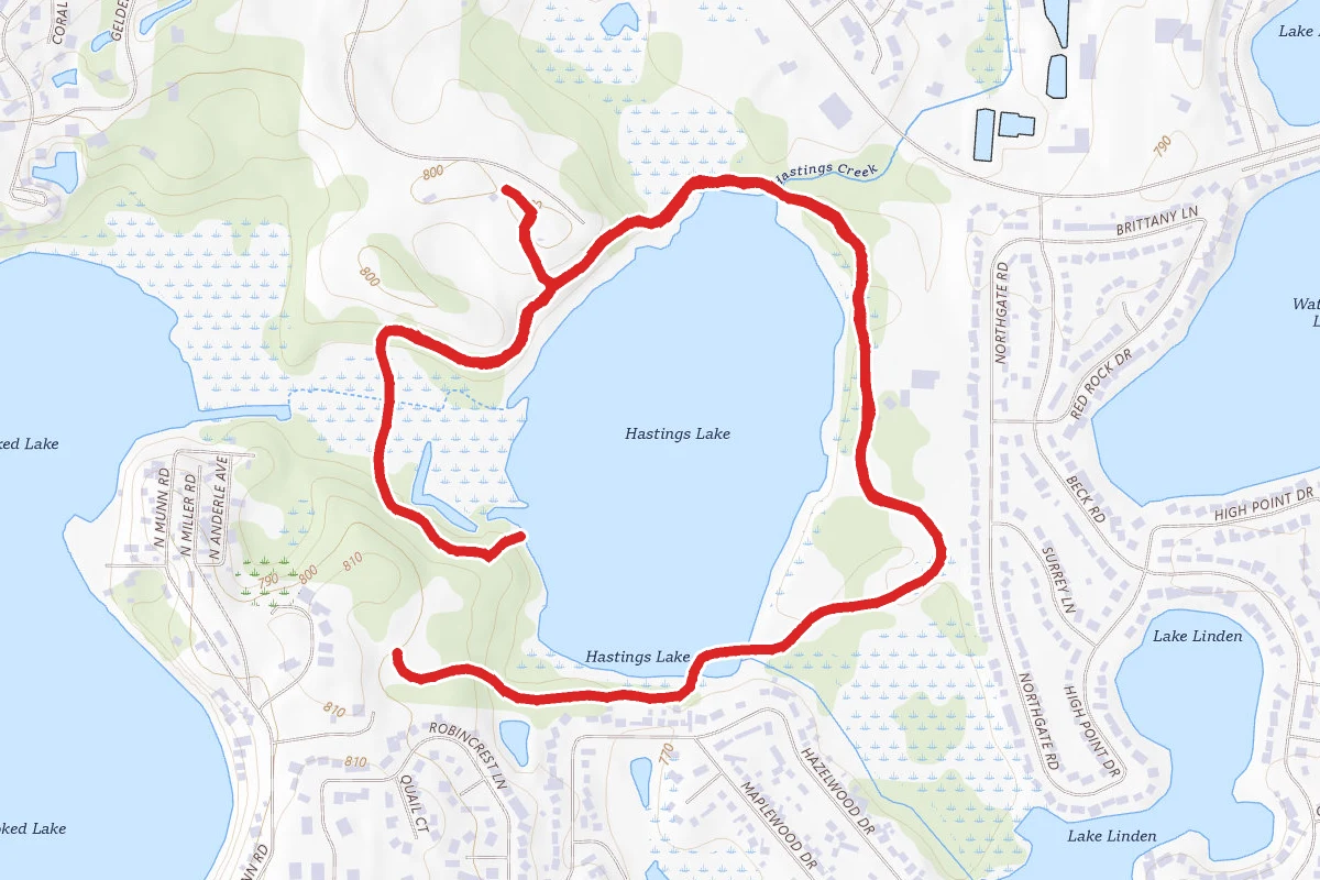 Hastings Lake Loop