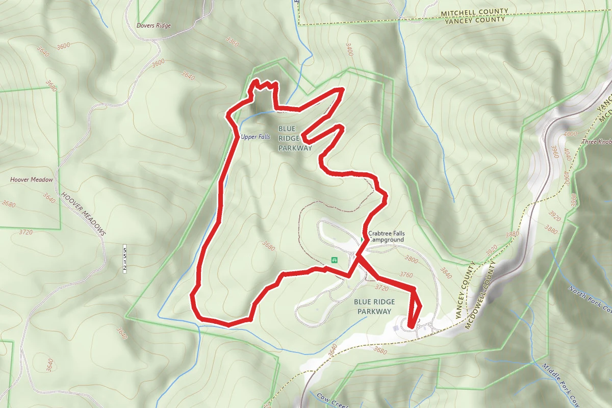 Crabtree Falls Trail Loop