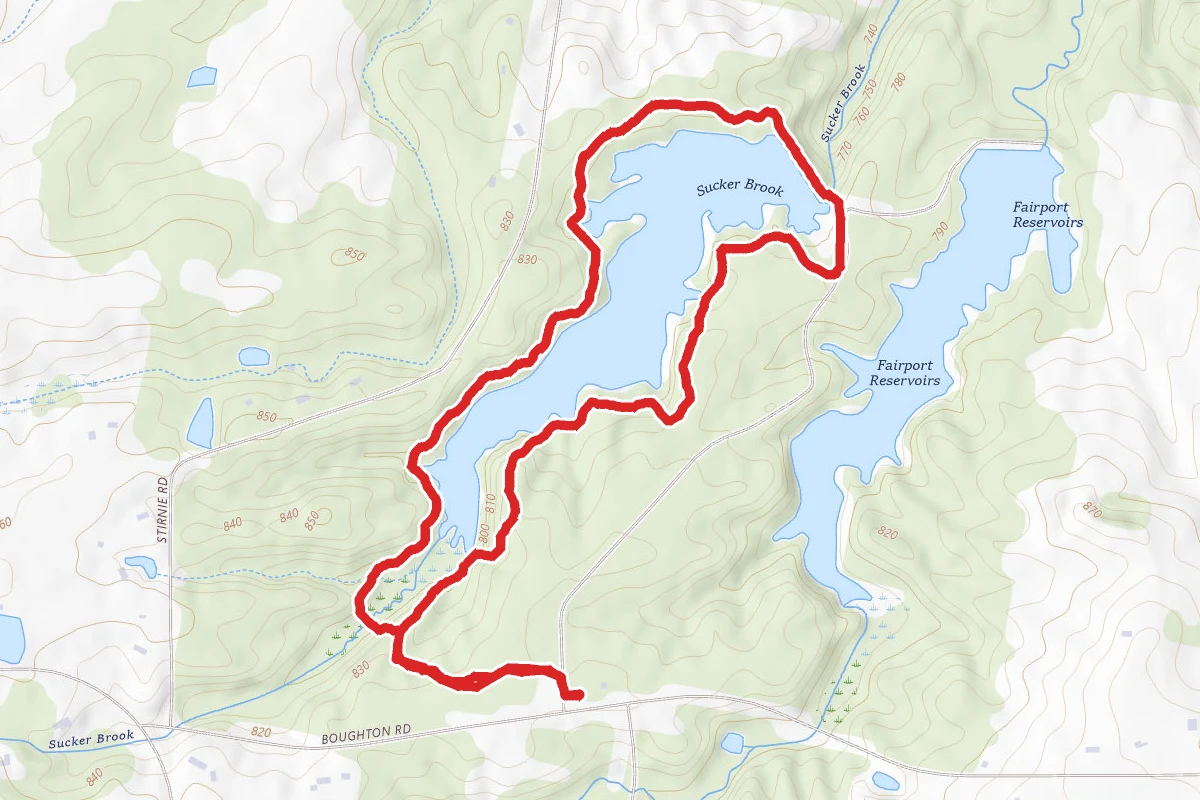 Fairport Reservoirs Trail