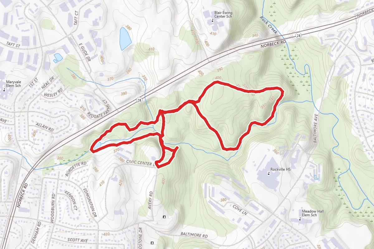 Civic Center Croyden Creek Loop